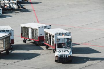 Cabina de parking robótico de Stanley Robotics en Gatwick