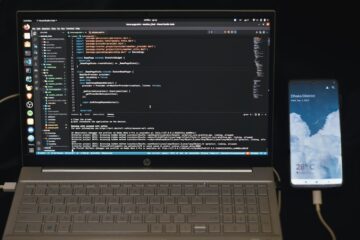 Terminal showing a local ADB command on Android