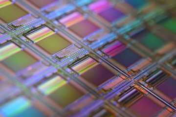 Circuit board illustrating agentic AI for chips