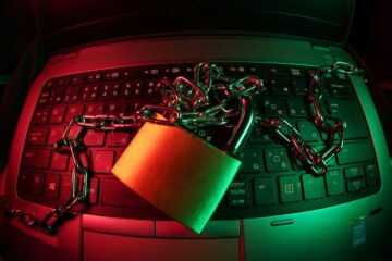 Icono de seguridad digital representando la brecha en el CPR de Dinamarca