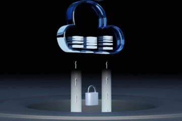 Cybersecurity illustration representing the Railway security breach and credential theft in the cloud